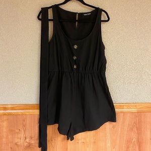Romper with belt